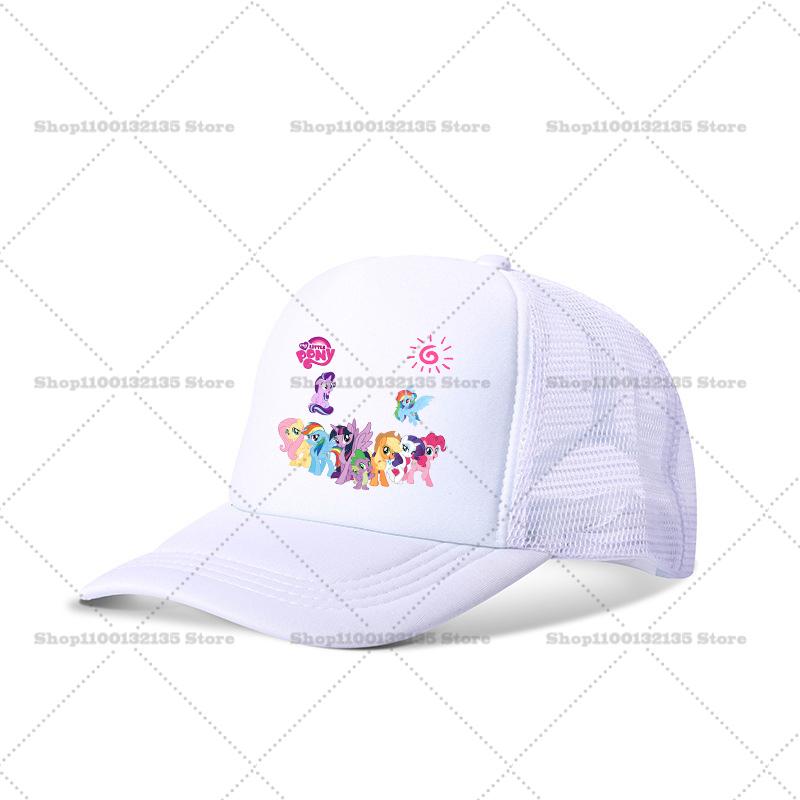 My Little Pony Girl Boy Baseball Cap Kawaii Sun Hat Parent Children Couple Women Casual Outdoor Hats Peaked Cap Birthday High Quality Gift