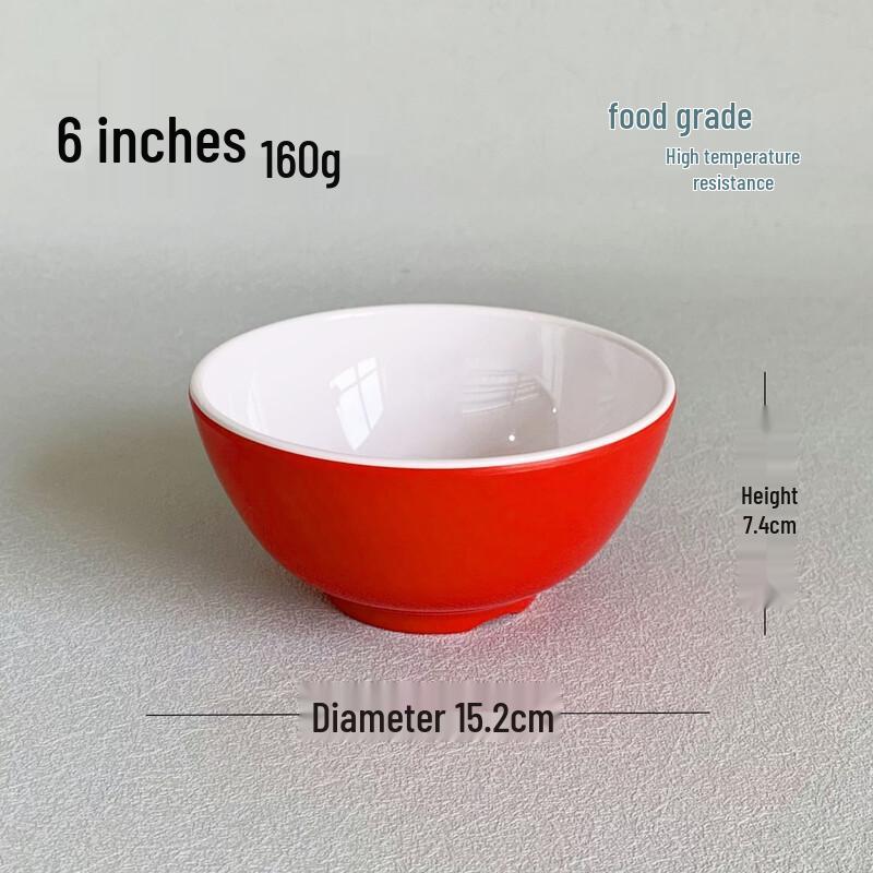 Food-Grade Melamine Soup and Rice Bowl