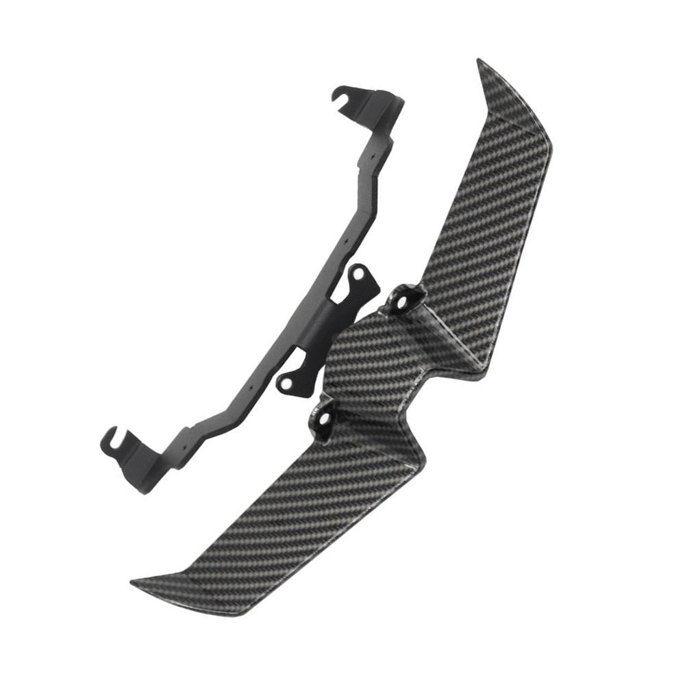 Carbon Fiber Look Front Spoiler Wing Kit For Yamaha MT-10 MT10 MT-10 SP 2022-On