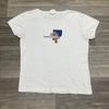 Barry Manilow T Shirt Women S/M Crop BabyDoll Fit White Band Music Piano Minimal