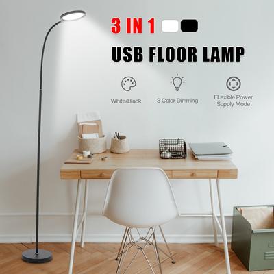 3 Color Modern Led Floor Light Floor Light For Living Room Bedroom Adjustable Standing Light Corner Light Reading Lamp 36v