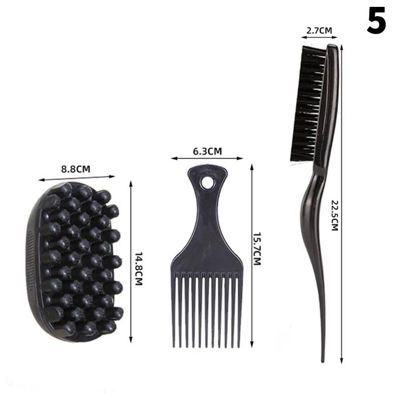 Professional Portable Silicone Hair Brush Washable Durable Rubber Curly Brush Hair Beauty Dirty Braided Curly Hair Men Cleaning