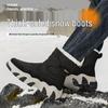 Jeep Men's Warm Anti-Slip High-Top Winter Boots