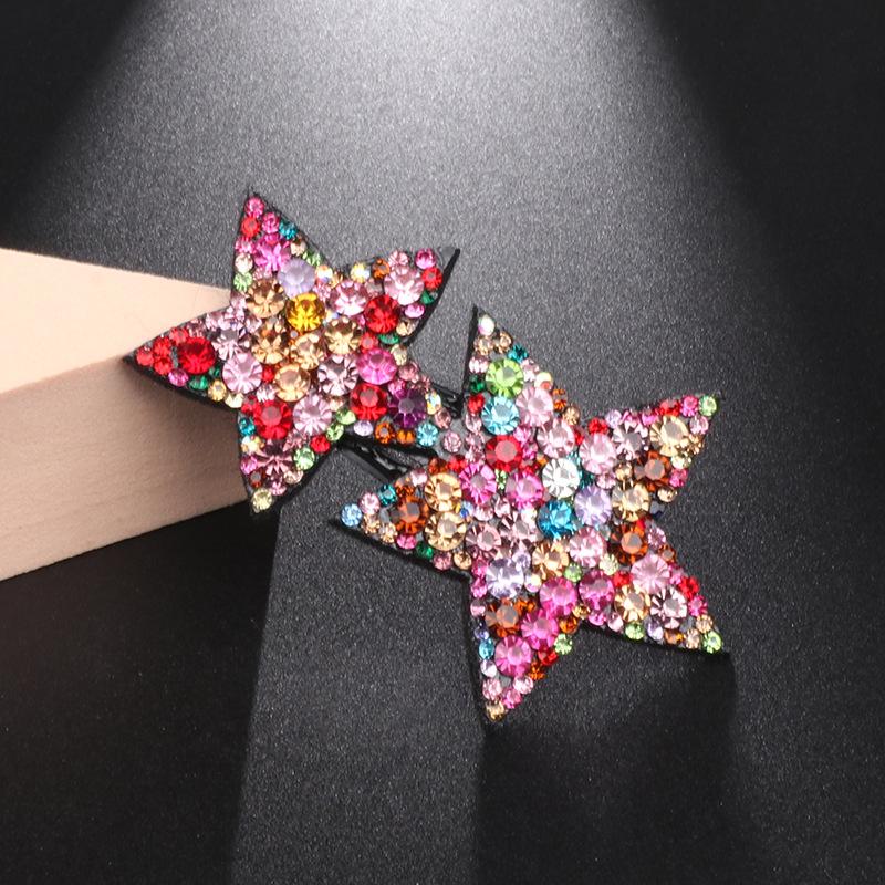 Pentagram Hair Clip BB Clip Star Clip Headdress Hairpin