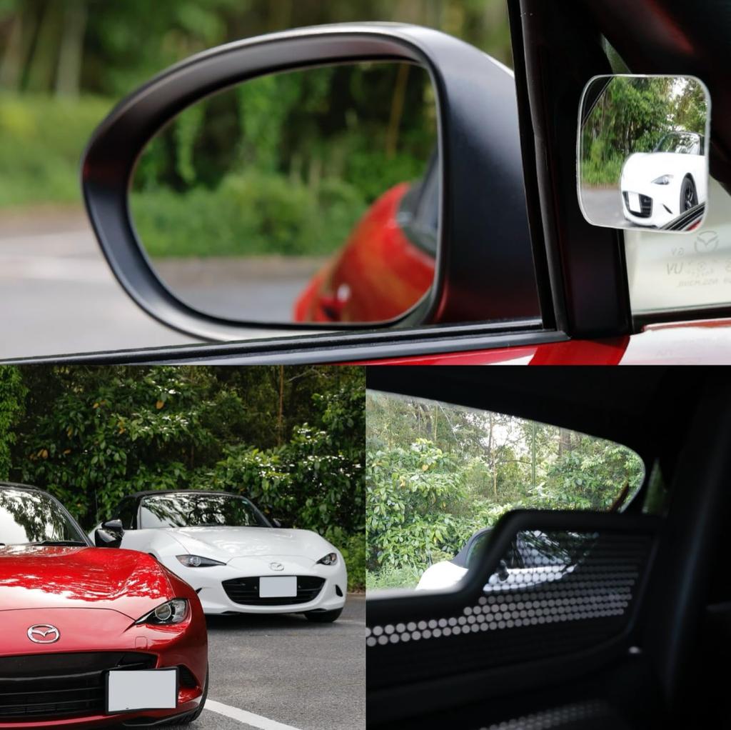 SRFdesign Pillar Mirror ND Roadster MX-5 Fits All Years (Passenger Side)