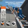 Telescoping Ladder A Frame 19 FT Extension Multi-Function for Homework