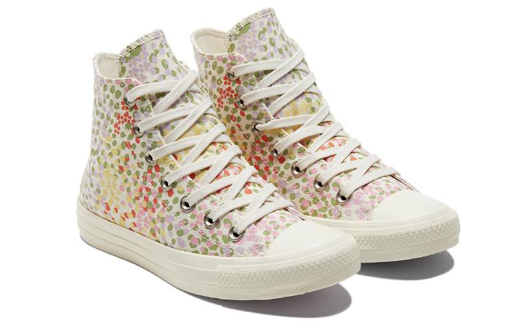 Chuck Taylor All Star Wmns Converse High 'Floral Print - Egret' Women's A01594C