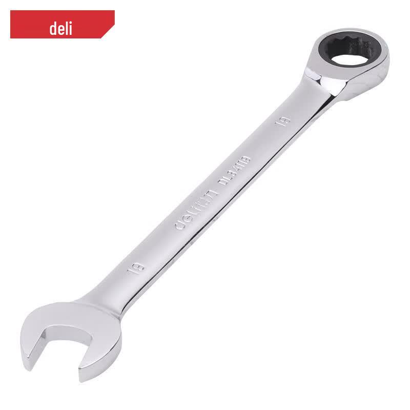 Deli DL34119 Reversible Ratchet Combination Wrench