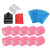 10pcs Tattoo Pen Elastic Bandage 200pcs Blue Tattoo Machine Pen Covers 3pcs Tattoo Ink Cup Holder