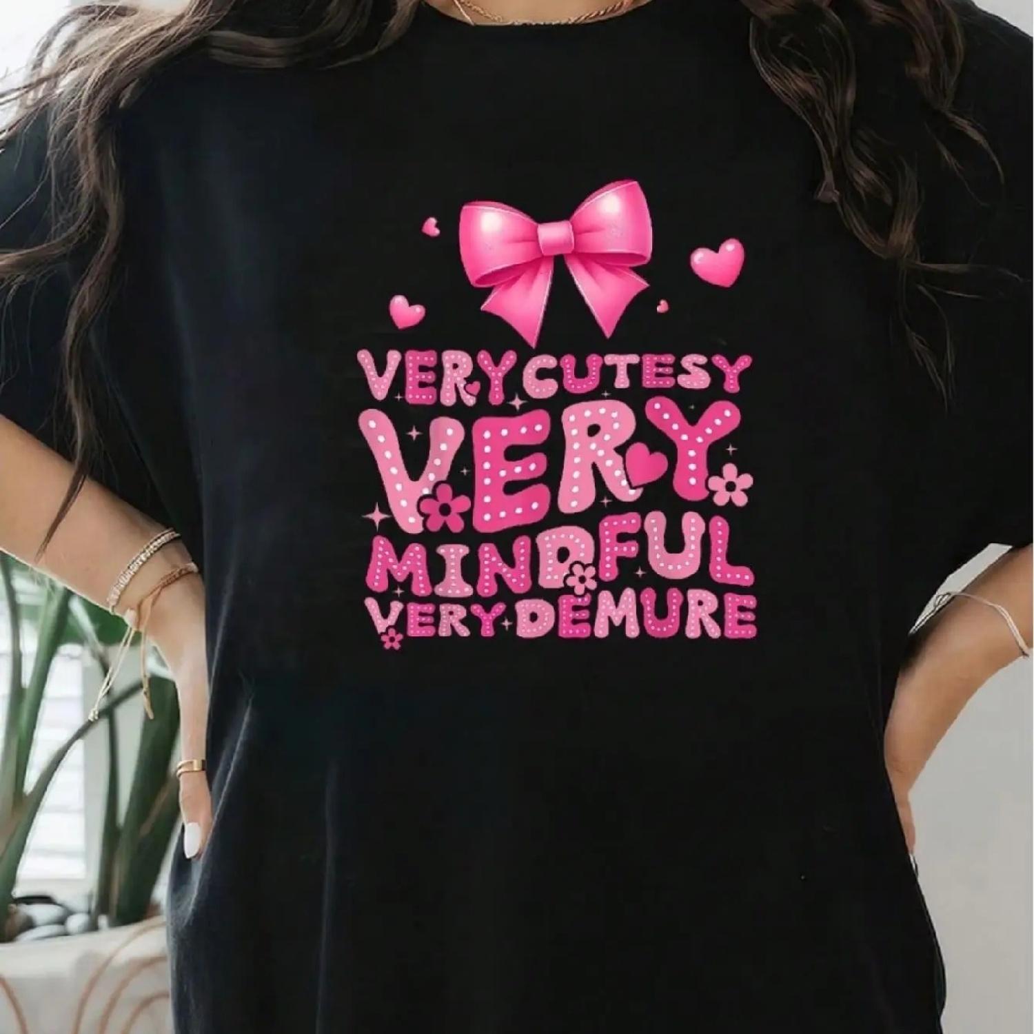 

Woman s Summer Short Sleeve T-Shirt With Front Print - Comfortable, Breathable Fabric, Casual Sporty Style Casual Digital Pure H XXXXXL різнокольоровий