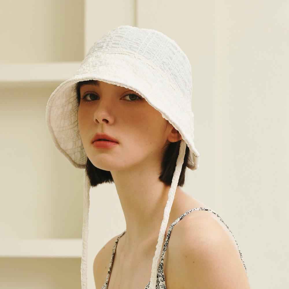 Meleuhen Glory Strap Bonnet Hat_3Color