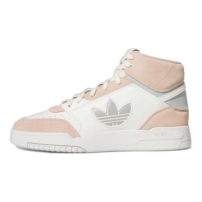 Originals Drop Step XL Comfortable Trendy Durable Non-Slip High-Top Skate Shoes Unisex Sneakers White Orange Gray FZ5710