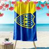 Club Atlético Boca Juniors Print Strandtuch, Großes Weiches Schnelltrocknendes Handtuch für Strand Camping Schwimmen