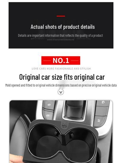 Tank 300 Console Cup Holder Mat: TPE Door Slot, Shock Absorption, Noise Reduction, Soft Rubber, Waterproof Storage
