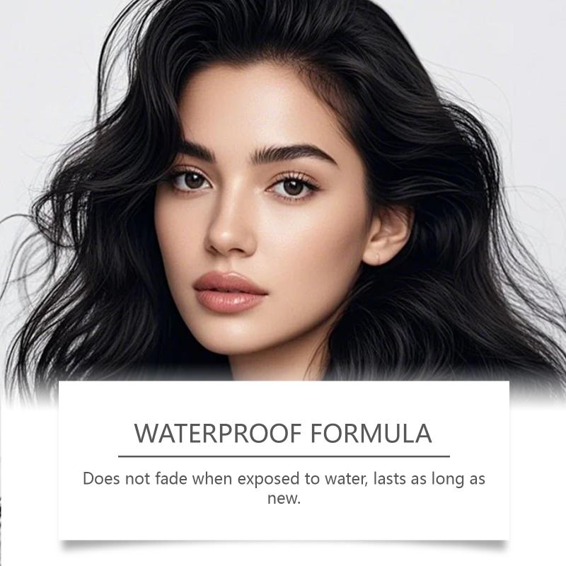 Langanhaltender schwarzer wasserfester Haar-Touch-Up-Stift, pflanzenbasiert, schnelle Abdeckung von grauen Haaren für besondere Anlässe und den täglichen Gebrauch