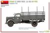 MiniArt German Army Cargo Truck Type PmQ600 Plastic Model Kit MA35449 1/35 WW.II 3-ton 3.6-36S Mid-Production