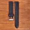 Watch With Genuine Leather 6-Color Lychee Pattern High Core Soft And Wear-Resistant Cowhide Strap 20Mm 22Mm Pin Buckle