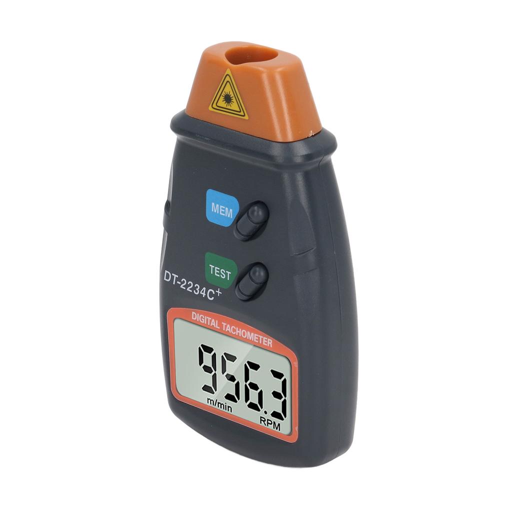 Digital Tachometer Laser Photo Non Contact Tach Meter Measurement Tool for Lathe RPM