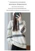 Mall-Stil Dicker Reiner Wollpullover für Damen - 100% Wolle Locker Gestrickt Vielseitiges Oberteil