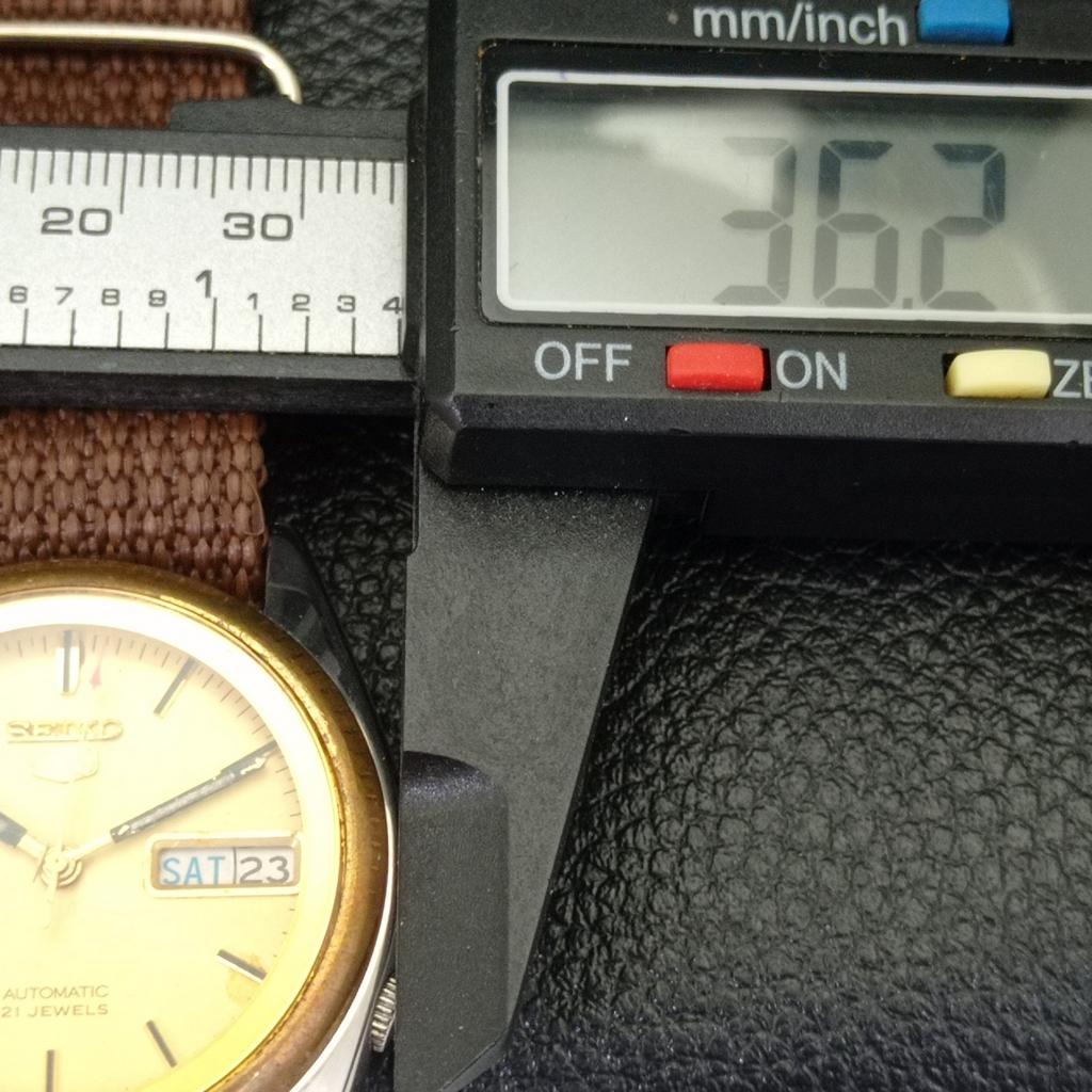 USED VINTAGE SEIKO 5 AUTOMATIC 7009A JAPAN MENS ORIGINAL DIAL WATCH a433670-2 R118-a433670