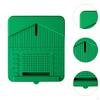 Clay Earring Drill Guide Tool,Lightweight,with Dust Collector Box for Jewelry Earrings
