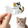 1-10PCS New Cat Pushing Vase Magnets Home Decor Fridge Magnet Cat Whisker Collection Memorial Box Home Office Decor For Gift