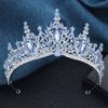 Baroque Bridal Crown Princess Girls Tiaras Birthday Hair Accessory Elegant Wedding Headwear for Brides Headbands