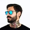 [MessyWeekend] Hobbes Sunglasses - Brand Sunglasses for Women and Men - UV Protection (UV400) - Scandinavian Design - Revo [Grey]