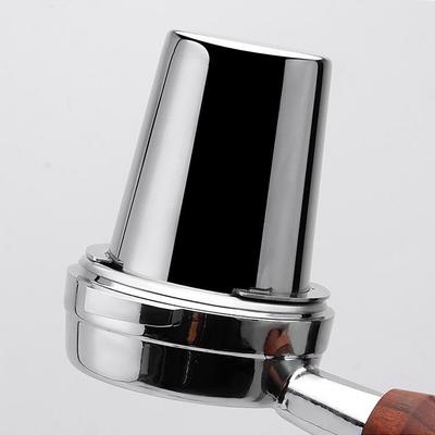 304 Stainless Steel Coffee Powder Cup: Universal 51–58mm Espresso Handle Powder Collector & Smelling Bean Cup