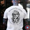 MEMENTO MORI WITHOUT FEAR YOU ARE FREE Skull Queen Print Men's Unisex T-Shirt