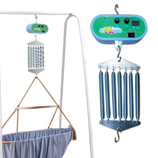 Spring Cradle Motor with Controller No Noise Electric Baby Swing Controller Motor Up To 20kg/44 Lbs Hanging Baby Cradle Motor with Timer Adjustable