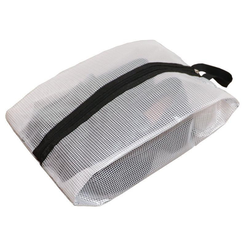 Transparent Moisture-Proof Shoe Storage Bag with Zipper – Ideal for Travel, Slippers, Boots & Dust Protection