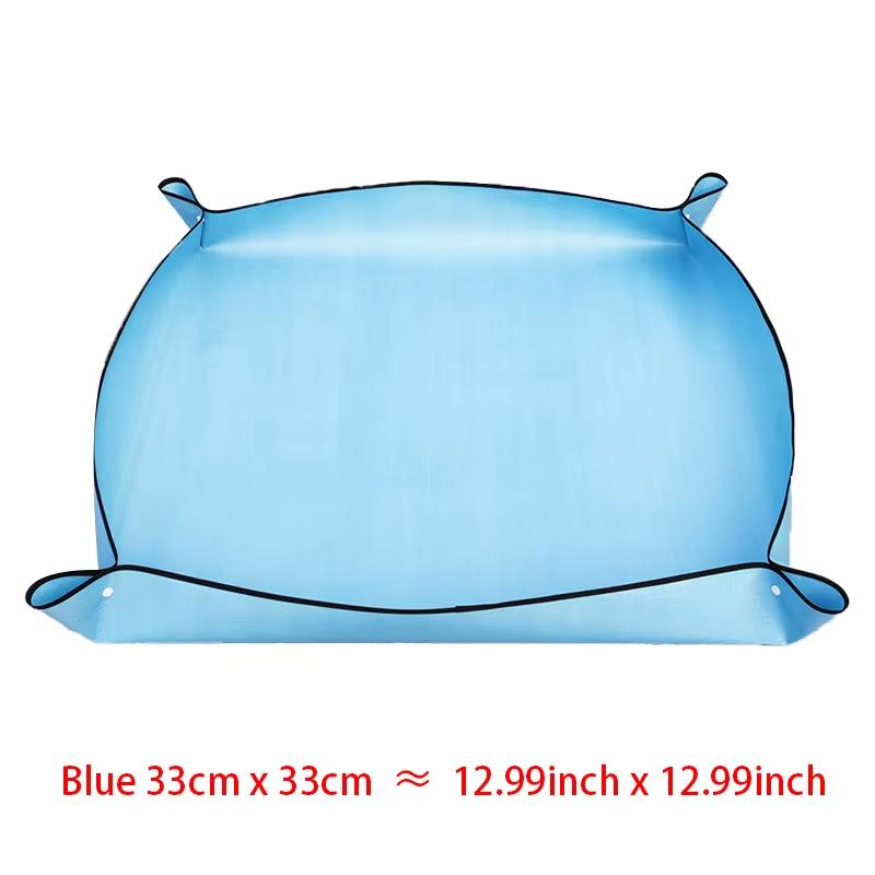 

New Home Gardening Supplies Planting Mat Potting Pad Foldable Garden Plant Flower Pot Reusable Transplanting Waterproof Mats