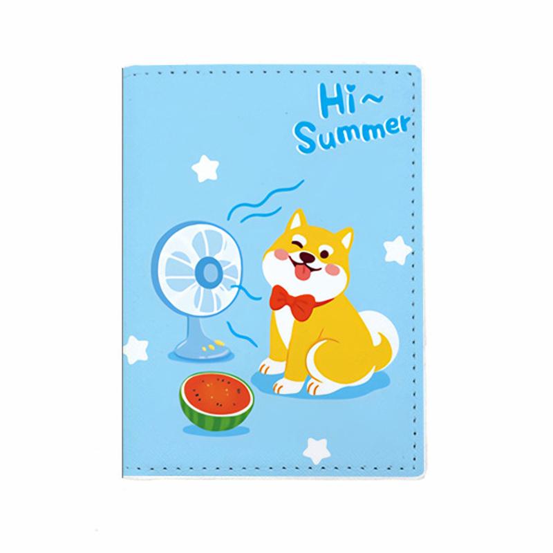 

Travel Accessories Leather Passport Cover Anime Cartoon Cute Passport Case Women ID Bank Card Address Holder Girls Ticket Wallet