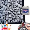 Diy Coloring Blanket With 24 Markers Color Your Own Cozy Velvet Throw Blanket For Kids Adults Creative Gift For Home Decor