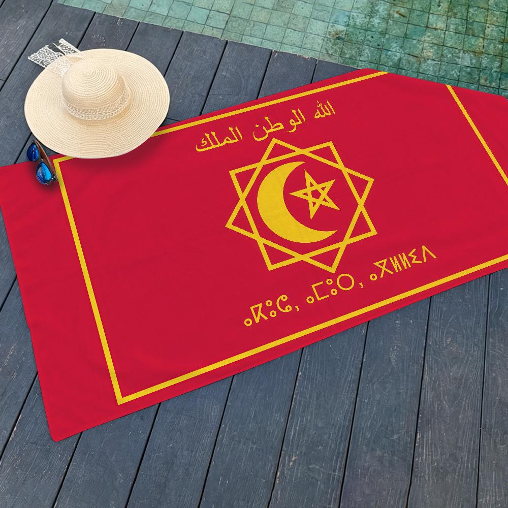 Jmg Household Supplies Nation Morocco Beach Towel For Beaches Yoga Studios Gyms Hot Springs Swimming Pools And Picnics