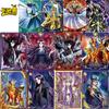 KAYOU Original Saint Seiya Japanese Anime Card UTR BP UR QR MR Death Mask Milo Shura Rare Collectible Card Children Toys Gifts