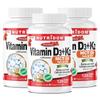 Vitamin Nutridom Vitamin D3+K2 MCT Oil Containing Optimal Blend D3 & K2 1000IU 120mcg Softgels Canada 3 pcs 120 Tablets