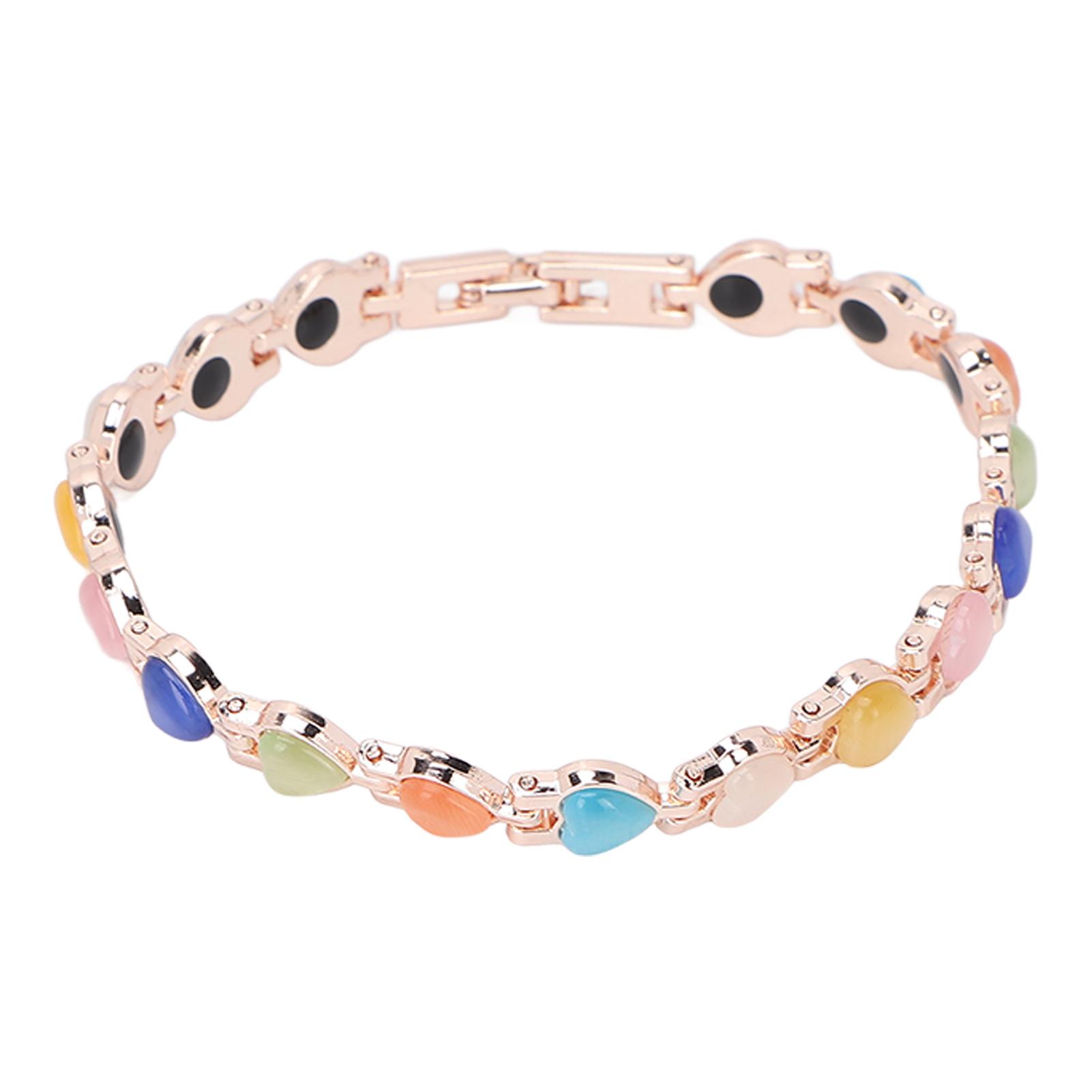 

Магнитный браслет из титановой стали, женский модный изысканный браслет с магнитной терапией, подарок для Slimmi Multi Colour