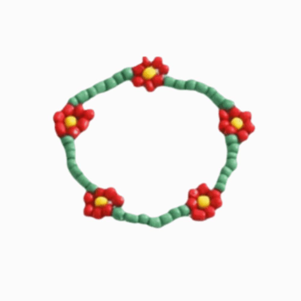 8pcs Bohemia Elastic Beaded Bracelet Multi Beaded Charms Bracelet Set  Summer