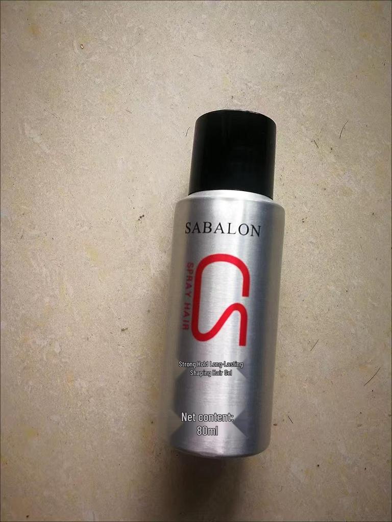 Shabelong Men's Volumizing Hair Gel & Strong Hold Spray - Travel Size, Long-lasting Fresh Scent