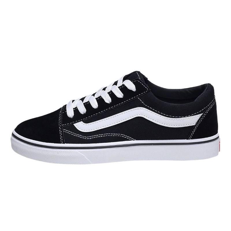 Canvas Shoes Women Classic Style Low Heel Versatile and Trendy Casual Shoes