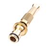 Garden Hose Quick Connector Set 3/4inch 1/2inch Solid Brass Garden Hose Fitting Hose Thread Fittings Quick Connector
