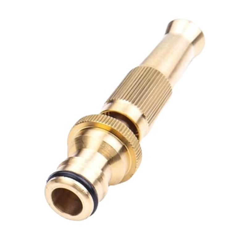 Garden Hose Quick Connector Set 3/4inch 1/2inch Solid Brass Garden Hose Fitting Hose Thread Fittings Quick Connector