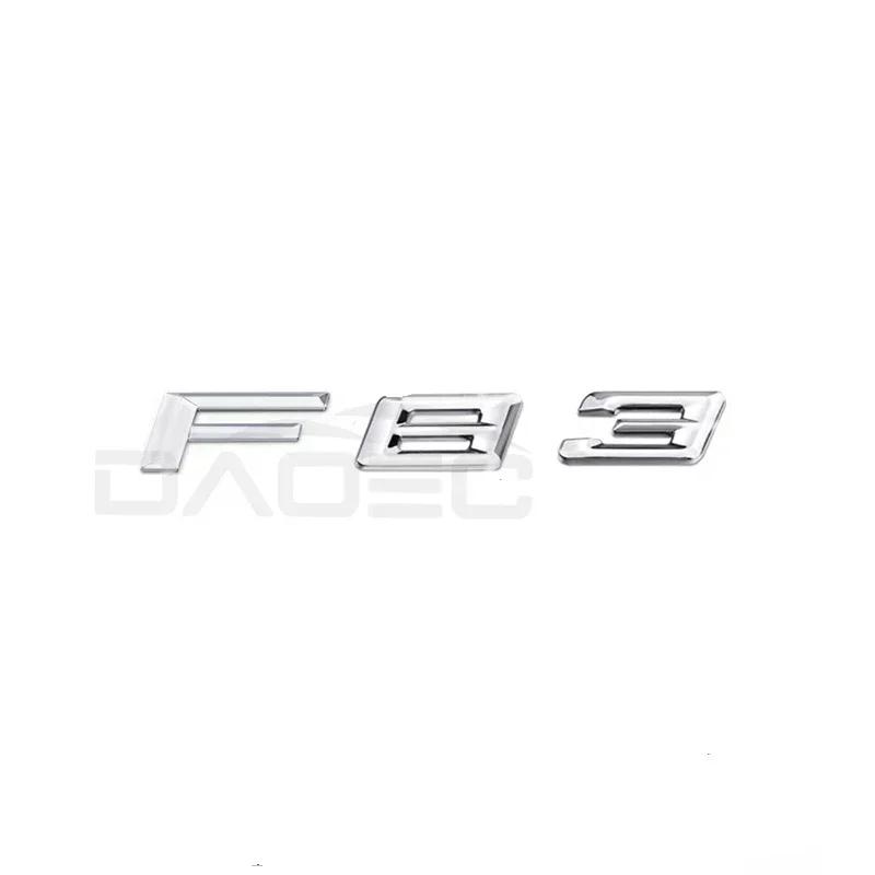 Car 3D ABS Trunk Letters Logo Badge Emblem Decals Styling Sticker For BMW M4 M5 E34 E39 E60 F10 F82 F83 F90 G82 G83 Accessories OT4