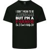 No quiero ser pero soy un Agricultor Tractor Unisex Camiseta Ligera de Algodón