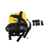 Motorcycle Dry Bag 66L IPX7 Waterproofing Improve Driving Safety PVC Reflective Strip Luggage Tail Bag for Kayaks