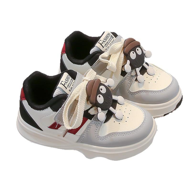 Children's board shoes 2025 new boys' shoes middle and old children's student father sports shoes girls breathable casual trendy shoes