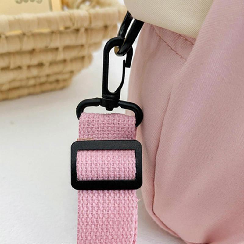 Girl Cartoon Sheep Backpack Student School Bag Lovely Crossbody Bag Japanese Style Small Backpack for Kindergartens  White