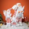 Păpușă Crăciun Xintuan Roz - Cadou de Crăciun și Ornament Decorativ